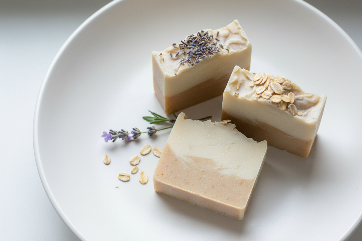 Handmade soap lifestyle image