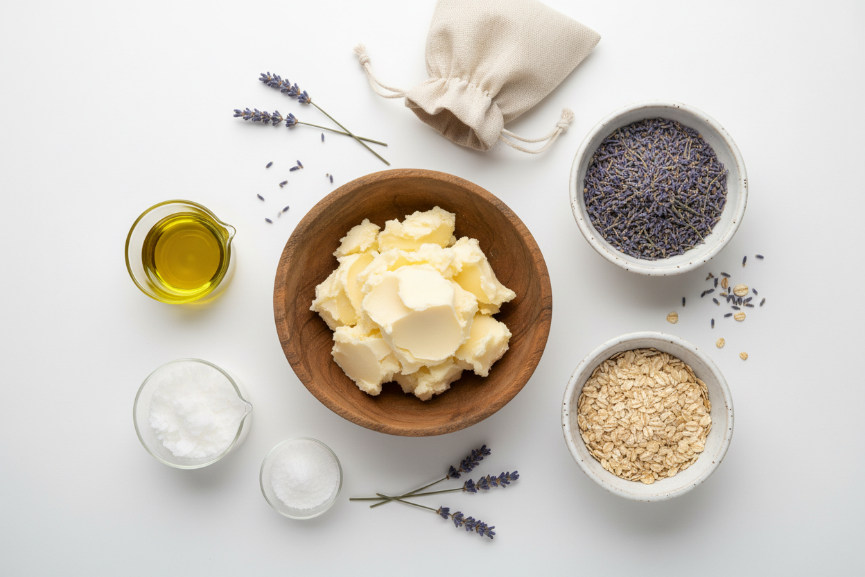 Natural soap ingredients